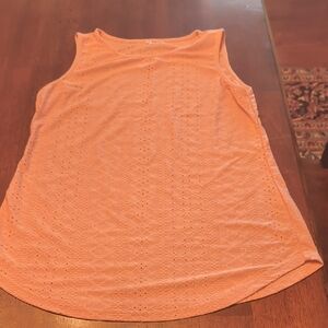 Sleeveless Eyelet Women Tops